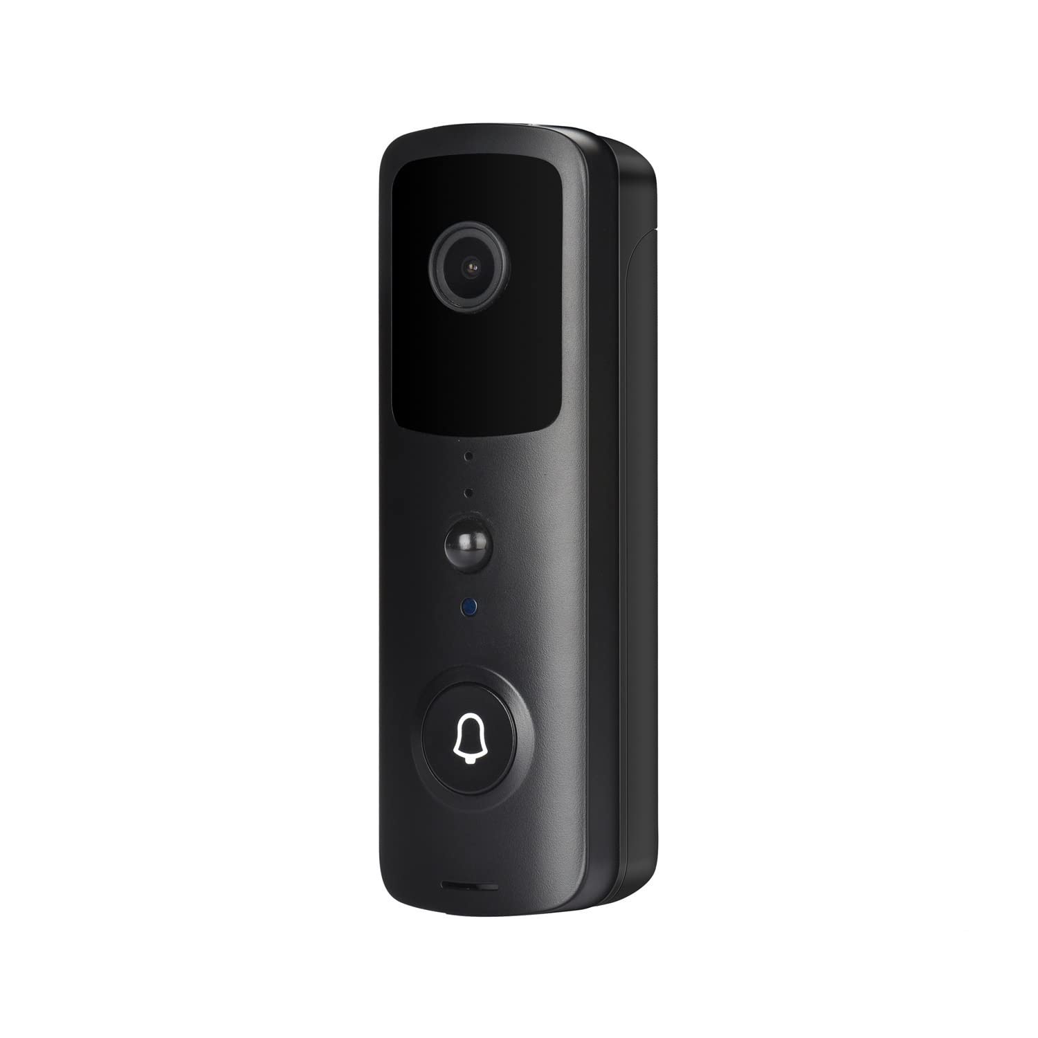 Wideodomofon Tuya Inteligentny Dzwonek Do Drzwi O Niskim Poborze Mocy Humanoidalny Filtr Alarm PIR HD 1080p Zdalne Budzenie(Nero)