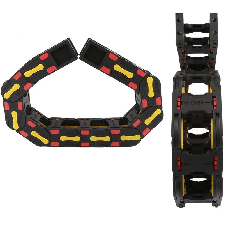 Nylon-Öffnungs-Abschlepp-Übertragungskabel-Kettenrahmen mit Endverbinder, geschlossene Schleppkette for CNC-Fräser-Getriebeteile(65x175 mm)
