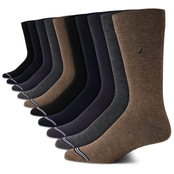Nautica 10-Pack Stretch Dress Socks