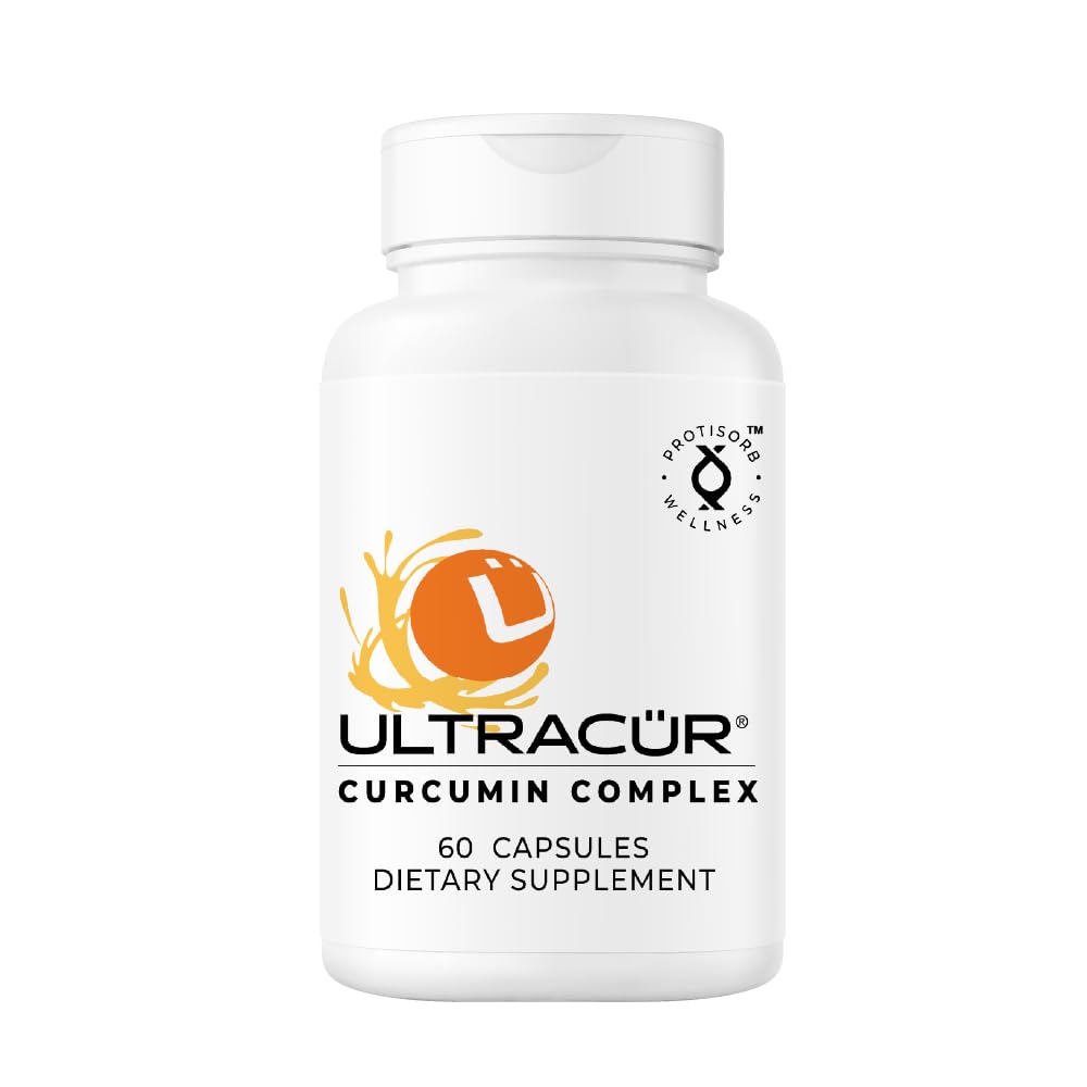 Sponsored Ad - Ultracur Curcumin Complex Supplement - Ultra Bioavailable High Absorption Turmeric Curcumin Supplement for Joint, Muscle & Brain Support - Patented Protisorb for Premium Absorption – 60 Capsules