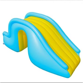 Pool Slide, Water Slide, Water Slide, Kids, Inflatable, Pool Slide, Toy, Water Slider, Water Play, Convenient Installation, Suitable for Indoor/Outdoor/Beach/Pool/Garden/Backyard/Summer Water