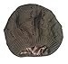 Always Eleven Satin Lined Knit Beret Hat (Gray)