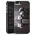 DeinDesign Custodia Premium Compatibile con Apple iPhone 5s Cover per Smartphone Custodia Opaca Sport Metallo Fitness