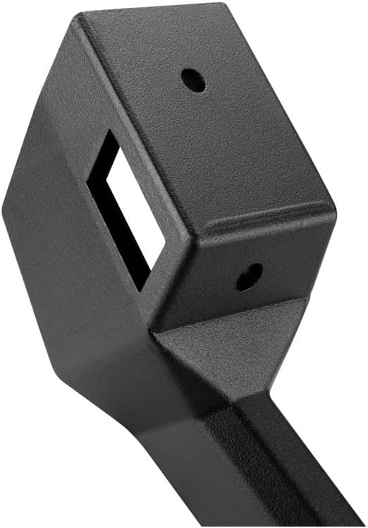 Aluminum Black Side Steps – Compatible with 2005–2024 Toyota Tacoma Single & Double Cab – Nerf Bars, 350 lb Load Capacity (Set of 2)