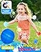 Reusable Water Balloons 21 Pack Unique Double Water Inlet Silicone Water Bomb Pool Toys Non-Magnetic Quick Fill Self Sealing Water Splash Balls Games for Kids 3-12 Summer Outdoor Beach Activities Gift