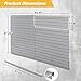 8ft x 4ft Section with 10 Panels, Industrial Strength Storage, Wall Mounted Tool Rack System (8X4 FT)