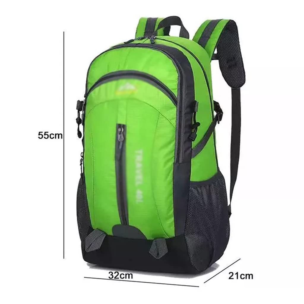 Zaino da Alpinismo da 40 Litri Zaino Traspirante con Presa Zaino da Viaggio Borsa da Alpinismo(C)