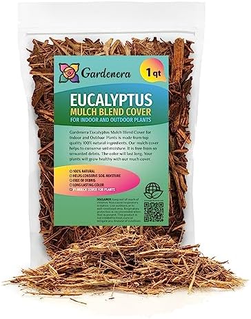 Gardenera Premium Eucalyptus Mulch - Enhance Your Garden with Nat...