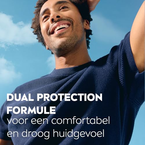 NIVEA MEN Déodorant Spray Dry Impact (1 x 200 ml), déodorant homme protection efficace 72 h, anti-transpirant aisselles testé et approuvé dans les situations du quotidien (Lot de 2)