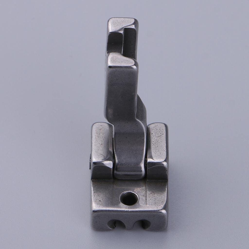 perfk - Piede da Cucito, Chiusura Lampo High Shank per Macchine da Cucire con Gambo Alto, Metallo, S518