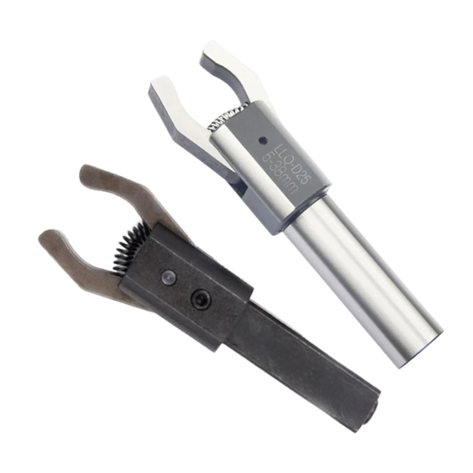 Hardened Lathe Bar Puller， CNC Lathe Puller Automatic Feeder Round Square Handle 2-40mm 5-38mm LLQ-W16 W25 D20 D25 D32(2-40mm,Square handle-W16)