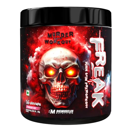 Image of Bigmuscles Nutrition Freak (16 Servings, Strawberry Kiwi) | 100g