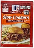 McCormick Slow Cookers: BBQ Pulled Pork (Pack of 4) 1.6 oz Packets