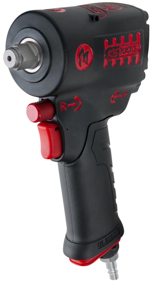 KS Tools 515.1270 1/2" Avvitatore ad impulsi pneumatico miniMONSTER ad alte prestazioni 1.390 Nm