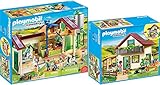 playmobil silos  PLAYMOBIL® Country 2er Set 70132 70133 Großer Bauernhof mit Silo + Bauernhaus