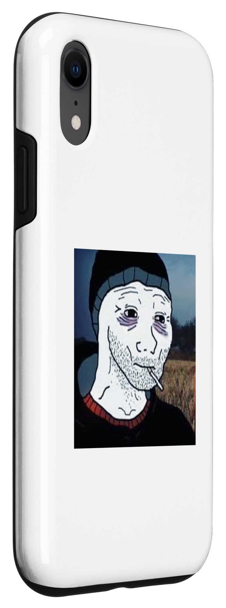 Amazon.com: Feels Guy Wojak Meme Doomer Case for iPhone XR : Cell Phones &  Accessories