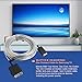 49.2ft/15m One Invisible Connection Optical Cable (Newest Model) VG-SOCR15/ZA for Samsung TV QN43-85 inches LS03CA LS03BA LS03AA QLED 4K 8K The Frame TVs