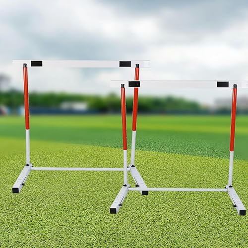 Regulowana wysokość płotków do treningu lekkoatletycznego, łatwy montaż do treningów zwinności