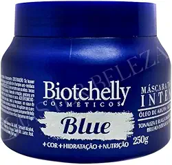 Máscara Matizadora Tonalizante Azul 250g Biotchelly