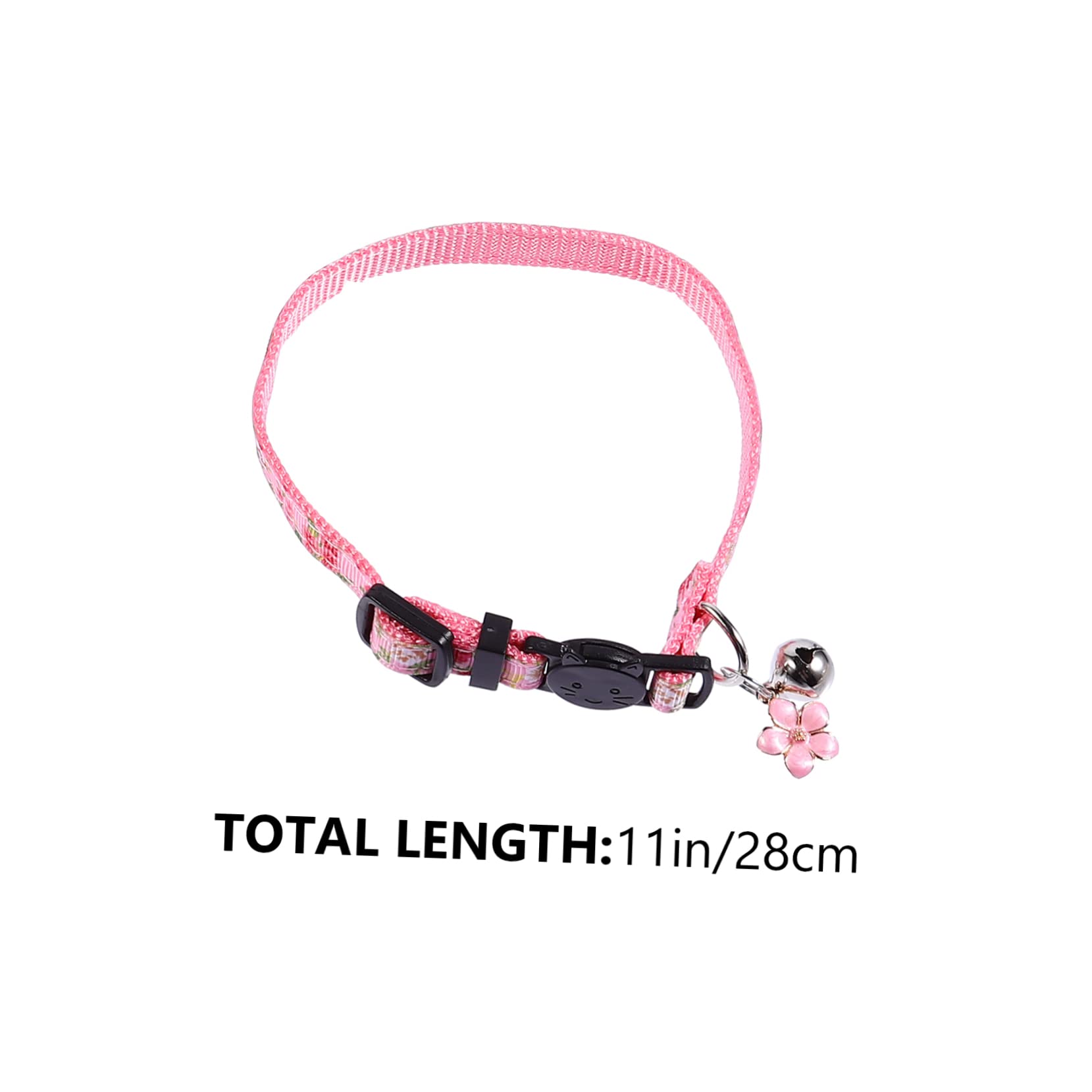 SUPVOX 12 Pz Collare Per Gatti Collari Per Gatti a Campana Collare Decorativo Per Animali Domestici Floreale Per Cani Decorazioni Floreali Formazione Nylon Gatto Domestico Corda