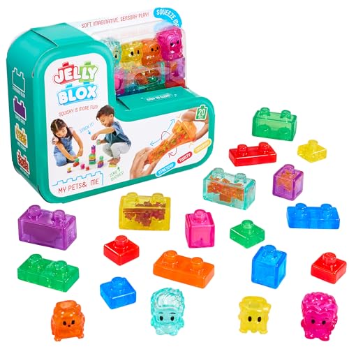 My Pets and Me Jeu de construction JELLY BLOX GOLIATH 20 blocs 2 personnages 2 animaux Dès - vue 3