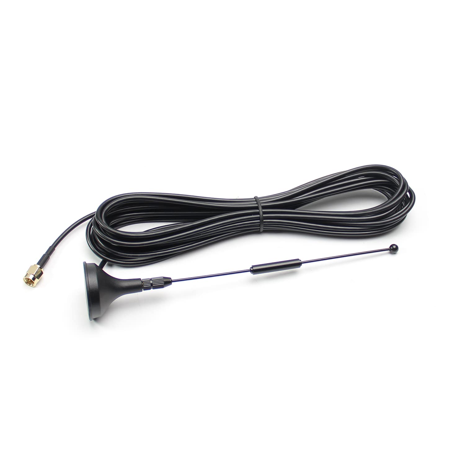 Antenna Base Magnetica 433MHz UHF Con Connettore SMA Maschio – RG174, Omnidirezionale
