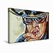Produktbild CALVENDO Premium Textil-Leinwand 45 x 30 cm Quer-Format Udo Lindenberg, Leinwanddruck von USCHI FELIX