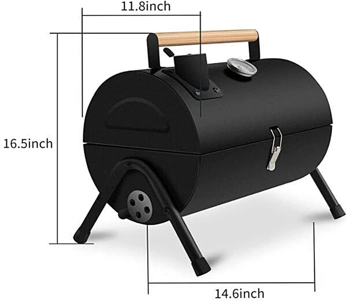 Grill Kempingowy Przenośny Grill Na Węgiel Drzewny Grill Stołowy Ze Stali Nierdzewnej Na Piknik Na Świeżym Powietrzu Imprezy Grillowe