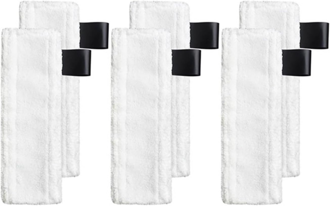 Replacement Mop Heads Cloth Compatible with Easyfix SC2 SC3 SC4 SC5 Rags Microfibre Mop Cover Steam Cleaner Accessories Spare Parts(6PCS)