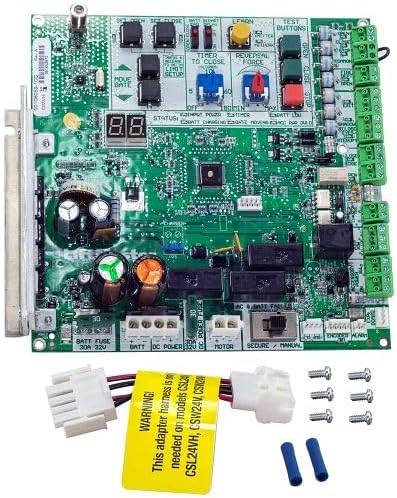 LiftMaster K1D8059-1CC Control Board CSL24VDC, CSW24VDC, RSL12VDC, and RSW12VDC Pad Mount