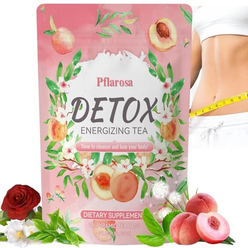 Bio Detox Tee zum Abnehmen – 28 Tage Entgiftungskur mit Grüntee, Oolong, Mate & Löwenzahn – Unterstützt Stoffwechsel, Darmreinigung & natürliches Wohlbefinden – Ohne Abführmittel