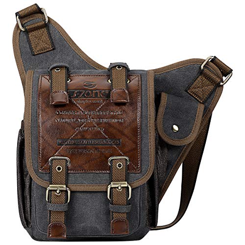 Versatile: questa borsa può essere utilizzata come tracolla e tasca sul petto e può contenere il tuo iPad 2, tablet e cavi per netbook