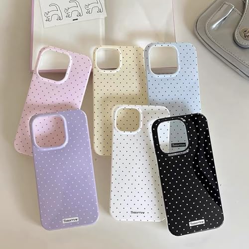 Coque iPhone 15 mignonne blanche pour éviter les rayures
