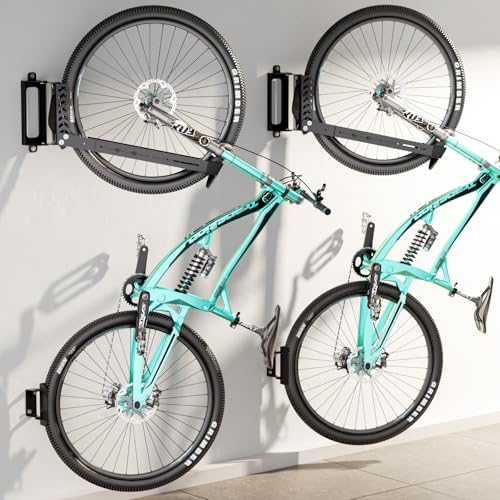 2-Pack Swivel Bike Wall Mount