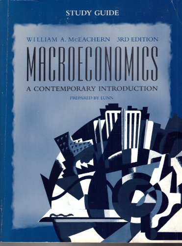 Economics:: A Contemporary Introduction 0538828544 Book Cover
