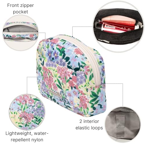 Image of Baggallini Women's Pocket Cosmetic - Lightweight Bag - Travel Essentials Makeup Organizer Mini