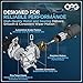 OEG Parts New Front Wiper Motor W/Metal Mounting Plate Compatible with Ford Bronco F Super Duty F-150 F250 F-350 1987-2019 by Part Number E7TZ-17508-A, E7TZ17508A, AA140299, 85-299, 601-201, 40-299