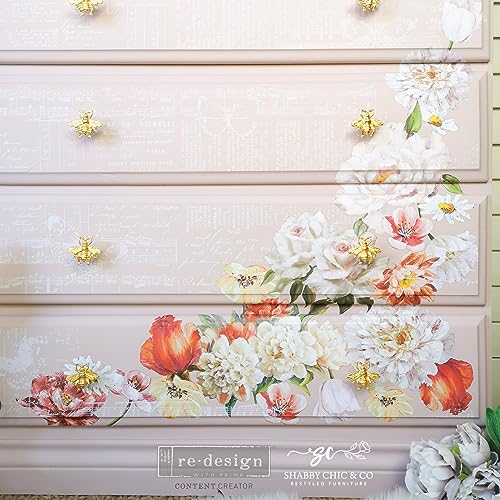 Pretty in Peach Re-Design Decor Transferts pour masquer les défauts - 7