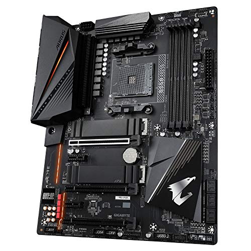 Image of GIGABYTE AMD B550 AORUS PRO V2 Motherboard with 12+2 Phases Digital Twin Power Design, Fins-Array Heatsink Type-C Dual PCIe 4.0 /3.0 x4 M.2 with Dual Thermal Guards, Front and Rear USB