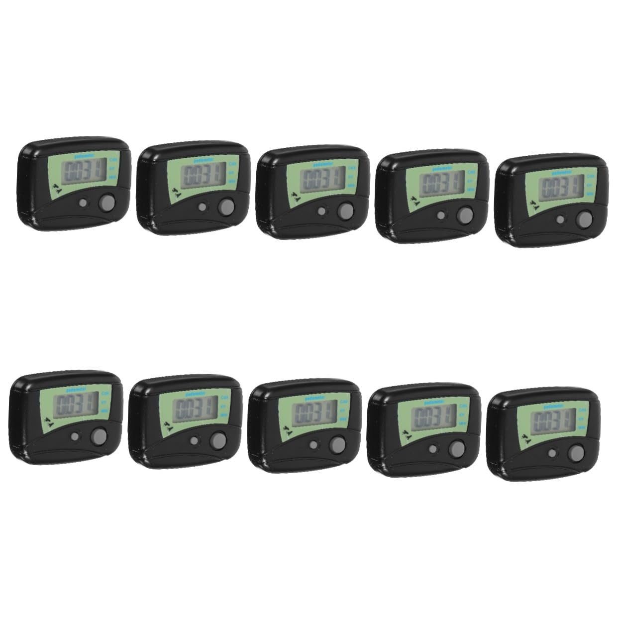 10 Pièces Compteur De Distance De Marche Podomètre Clip sur Podomètre Compteur De Pas Numérique EUR De Pas Numérique Tracker De Distance De Marche EUR De