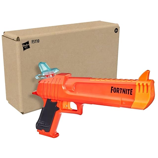 Foto 2 de 5 de Lanzador de Agua Nerf Super Soaker Fortnite HC - Lanzador para Juegos acuáticos - para Adolescentes y Adultos