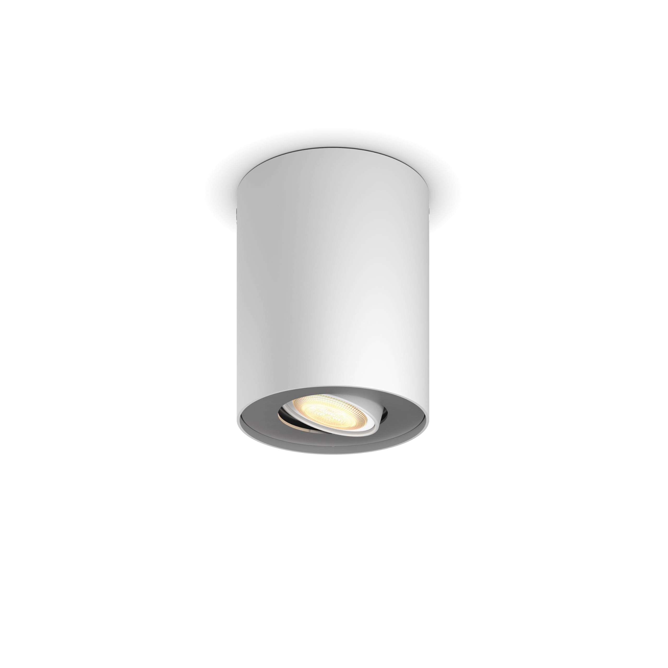 Philips Hue White Ambiance Pillar GU10 LED Spot Erweiterung, kompatibel mit Amazon Alexa, weiß