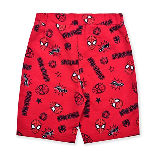 Marvel Spiderman 2 Pack Shorts For Toddler Boys And Little Boys – Red/Grey #TOP2