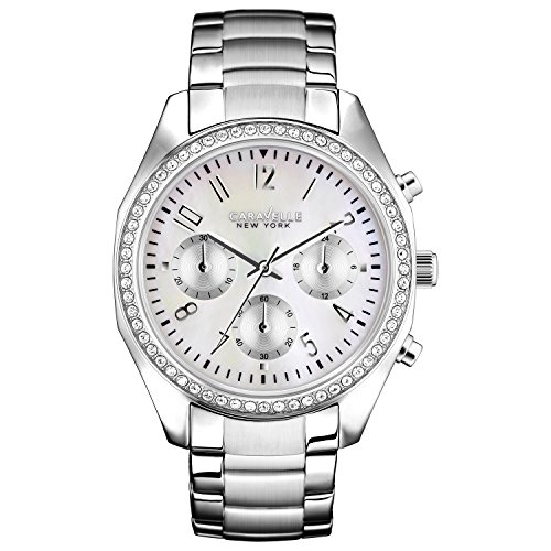 Montre Femme Caravelle New York 43L159 le cadeau idéal avec chronographe argent