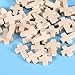Artibetter 50PC Natural Unfinished madera cruz colgantes perlas 2.3x1.6 cm para proyectos...