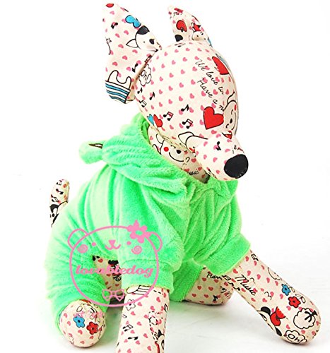 Disfraz De Rana Para Perro Pequeño - Pijama De Forro Polar Con Capucha, Talla S, Ideal Para Halloween O Invierno