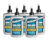 Titebond 2403 Wood Molding Glue, Clear,8-Ounces (Pack of 5)