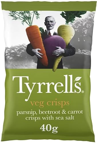 Tyrrells Mixed Root Vegetable Crisps 4 x 40G | By Ideaonic