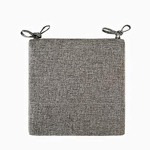 Coussin de chaise pour jardin patio et cuisine lot de 4 galettes en coton