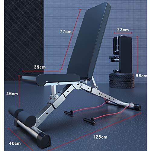 M-TOP - Panca pesi con rastrelliera per squat